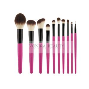 Splendid Hotest  Synthetic Makeup Brushes Fantastic Pink Handle