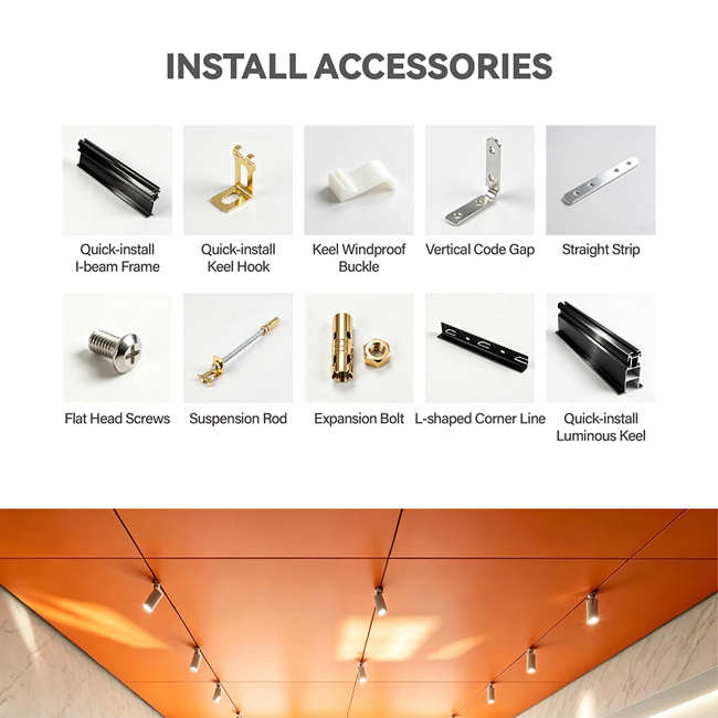 Custom Modular Aluminum Honeycomb Ceiling Panel for Interior Ceilings