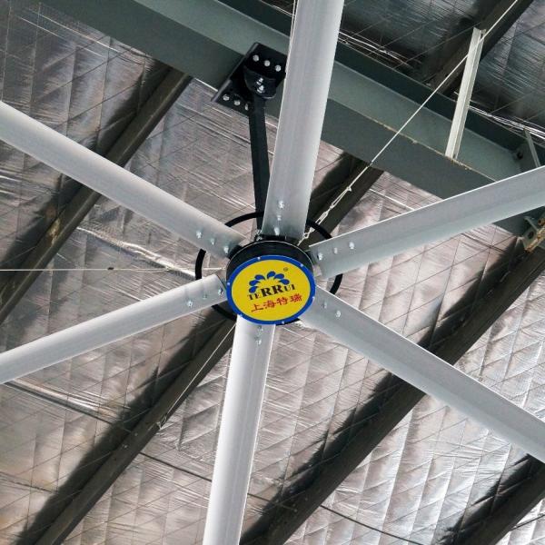 Buy 7.3m Ceiling Livestock Ventilation Fans 1500w with 6 Blades at wholesale prices