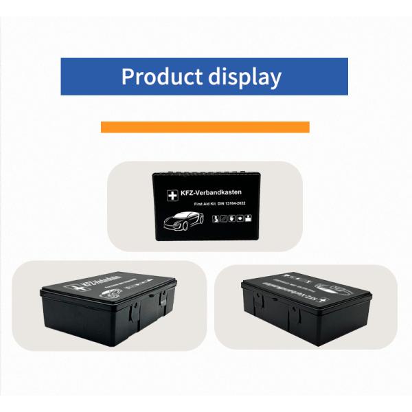 DIN13164-2022 Compliant Vehicle First Aid Kit with 3 Years Warranty and CE/ISO13485/MDR Certification