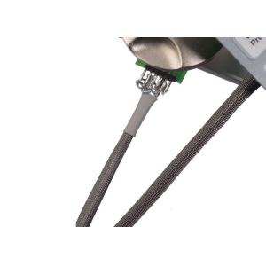 Quality Custom White Braided Sleeving , Expandable Automotive Wire Sheathing for sale