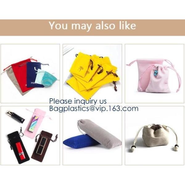 BAGS, PU, OXOFOD, SPANDEX, NYLON, EVA, SPANDEX, VELVET, LEATHER, COTTON, POLYESTER, REUSABLE, RESEALABLE, BIODEGRADABLE