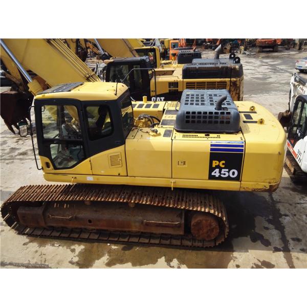 Buy 45 Tonne Used KOMATSU Excavator PC450-7 , Used Komatsu Backhoe 335HP Engine Power at wholesale prices