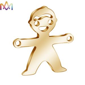 anti rust Plating OEM Meaningful Engravable Boy Girl Pendant