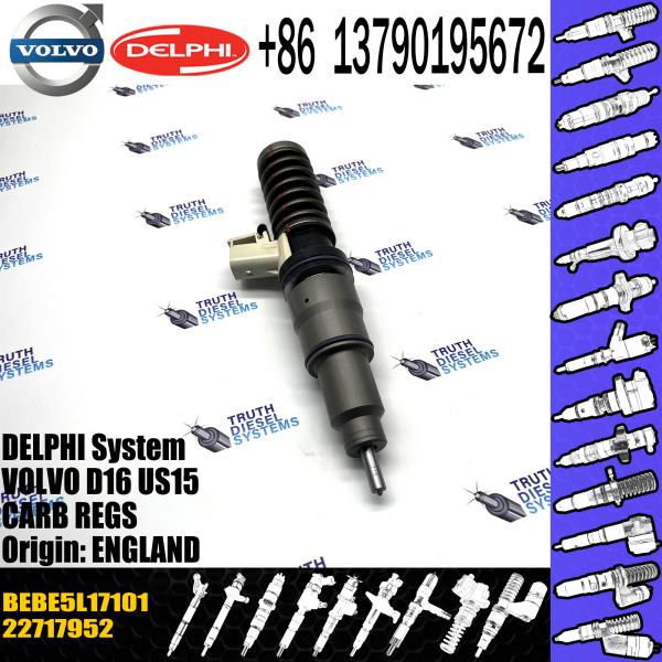 Buy Common Rail Diesel Fuel Injector 22717952 BEBE5L17101 BEBE5L17001 For Engine Parts at wholesale prices