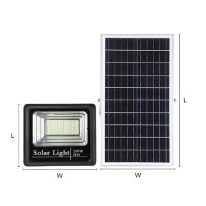 Waterproof IP65 25W 4h Solar Panel LED Flood Light