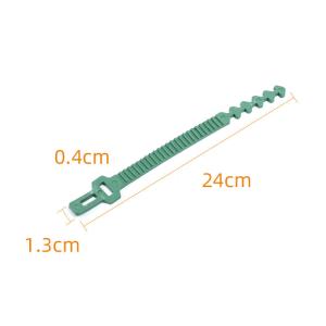 Adjustable 24cm Soft Brimmy Garden Plant Rubber Tree Ties