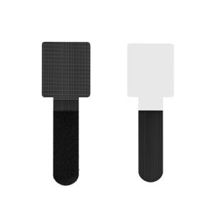 Buckle Type Adhesive Hook And Loop Tape Flexible For Pasting Data Cables And