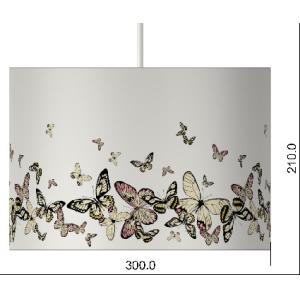 Digital Linen Animal Print Lampshade 200*350MM Drum Shade