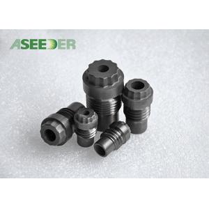 Solid Carbide Oil Spray Nozzle / Wet Blasting Nozzle Wear Resistance