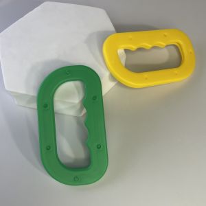 Portable and Large Capacity PP Rice Bag with Plastic Handle Convenient Buckle