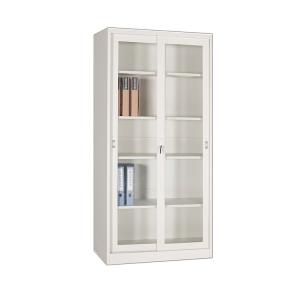 Fireproof 0.6mm Powder Coated Steel Book Case Cabinet