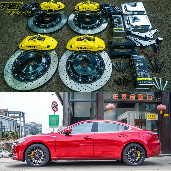 Front 6 Piston And Rear 4 Piston Caliper With E-brake Caliper BBK Auto Brake