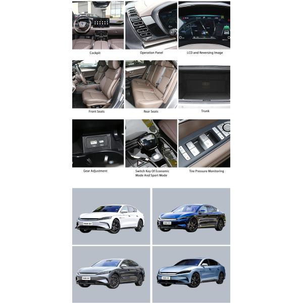 Smart Innovative Electric Car 715km Compact 5 Seater EV BYD Han