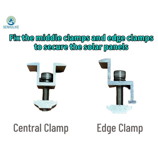 Photovoltaic Aluminum Brackets For Color Steel Tiles