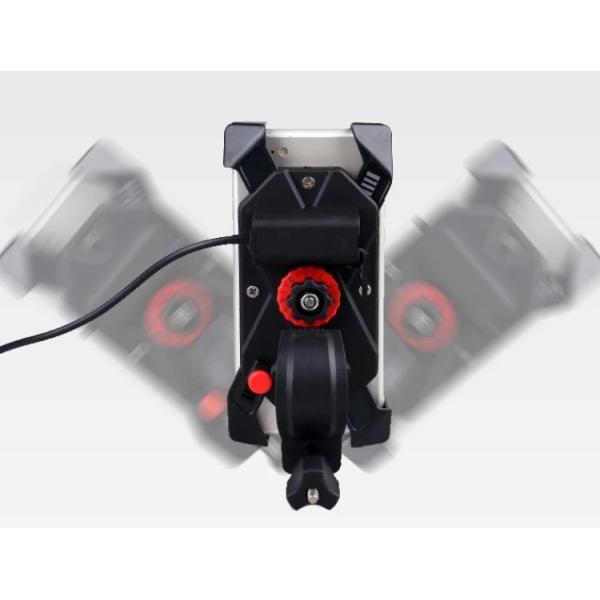 ODM Waterproof Motorcycle Phone Mount , Mobile Phone Bracket Holder