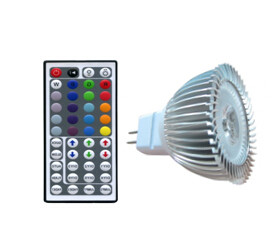 Buy MR16 RGB color high lumen led spotlight at wholesale prices