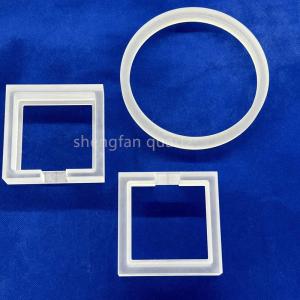 Professional Custom Opaque Quartz Ring High Temperature Resistant