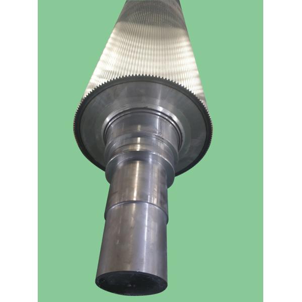 Forged HV1250 A Flute 50CrMo Corrugated Metal Roller