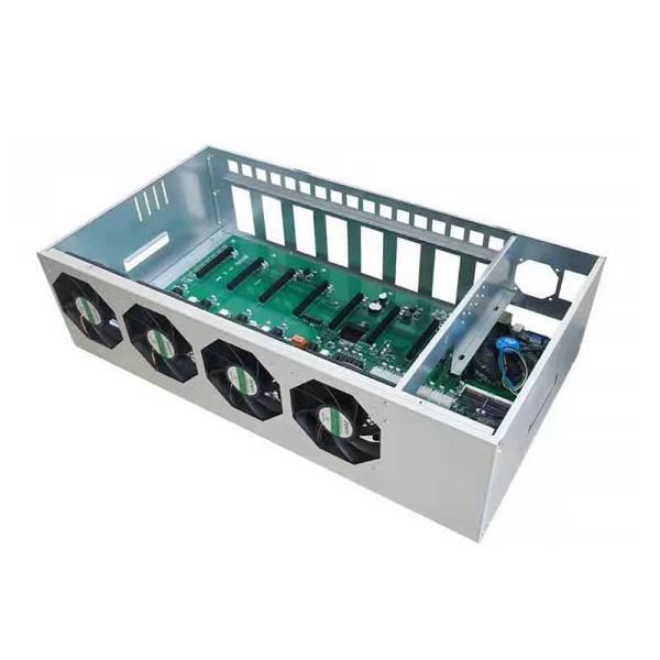 Buy 4GPU 6 GPU Mining Machine 8GPU 12GPU Bit Coin Miner Rig at wholesale prices