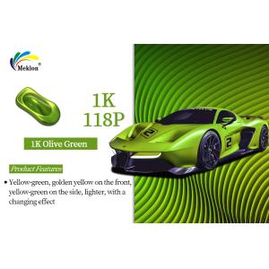 1K Oliver Green Anti-Corrosion Customized 2K Solid Color Auto Varnish Car Paint