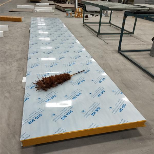 Buy 60kg 75mm aluminium steel sheet modified eps sandwich ceiling boards at wholesale prices