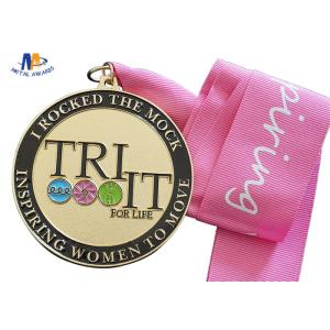 Turtle shell Custom Made Medals Background Sandblast Medallion Shiny Gold