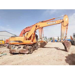 Original Used Doosan Dh210w-9 Wheeled Excavator 21 Ton In Shanghai