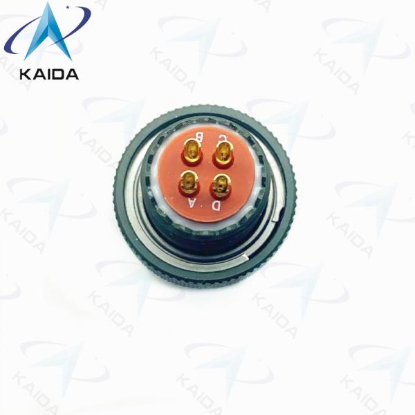 7.5A Mil Dtl 38999 Series Ii 4 Female Pins Olive Green Cadmium D38999 Series 2