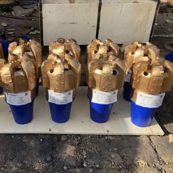 Buy 5 Blades Steel Polycrystalline Diamond Drill Bits For Water Well Drilling at wholesale prices