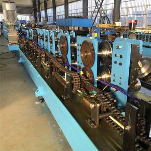 3.5mm CZ Sigma Purlin Roll Forming Machine Interchargeable With 3units Punching