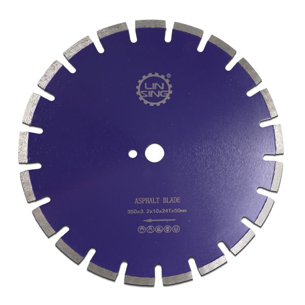 Buy 14in Hot Pressing Sintered Technology Diamond Saw Blade for Practical Asphalt Cutting at wholesale prices