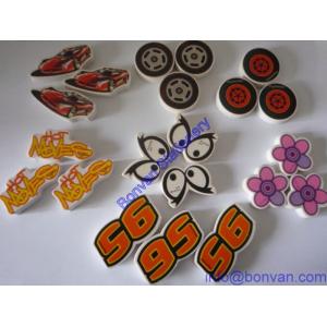 Quality children printed rubber eraser, kids printed eraser for advertising use for sale