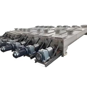 OEM customized new type U-shaped groove spiral drill with spiral conveyor