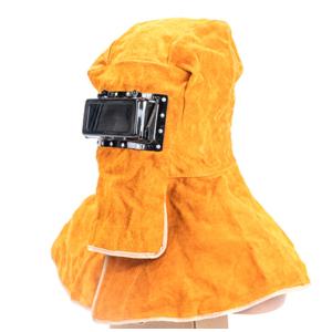 Automatic Welding Helmet Argon Arc Head Mounted Cowhide Welding Mask