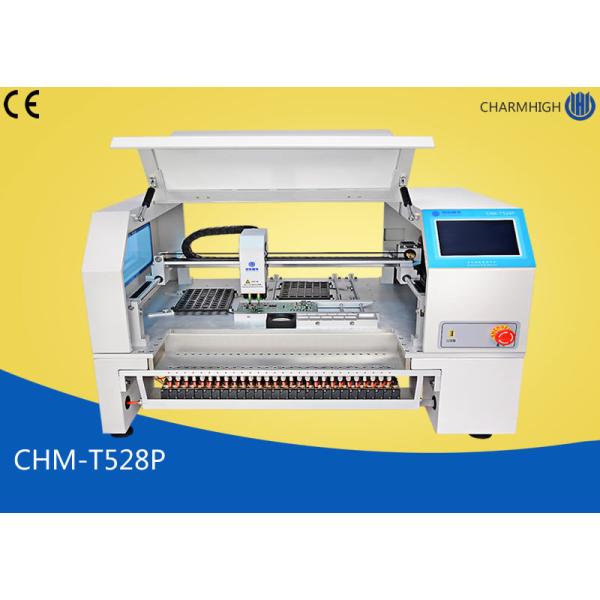 CHMT528P Auto Feeder SMT Pick And Place Equipment , 2 Cameras Pnp SMT Surface