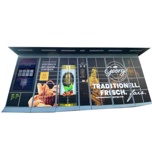 Fingerprint Delivery Intelligent Gym Outdoor Parcel Locker System Digital