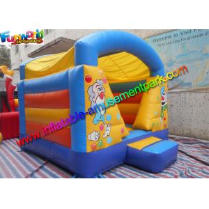 Garden Clown Balloon Inflatable Bounce House , PVC inflatable Jumping Castles