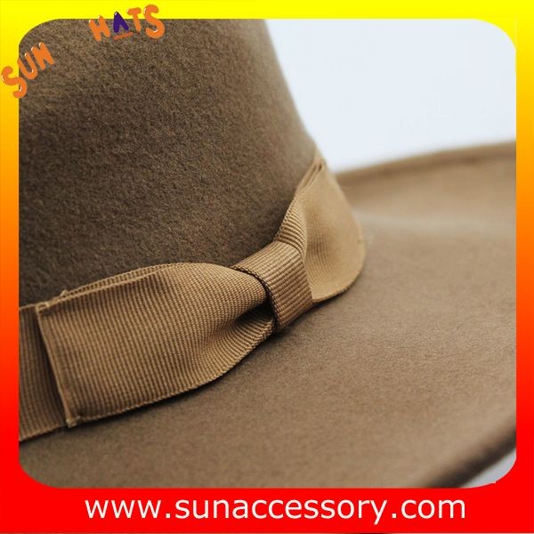 1462 Sun Accessory camel winter wool felt safari mens fedora hats ,Shopping online hats and caps wholesaling