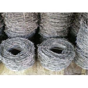 Low Carbon Steel 7.5cm SWG18 Coiled Barbed Wires