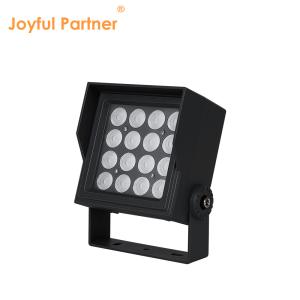 Quality Adjustable IP65 Outdoor LED Garden Low Voltage Spot Light Die-Casting Aluminum Material Square 130*130mm Single Color 3000K for sale