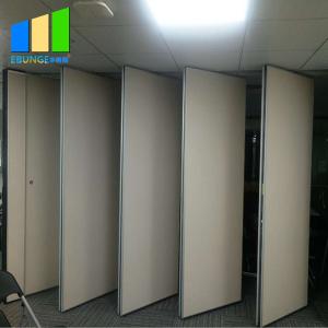 Quality Commercial Furniture Folding MDF Acoustic Room Dividers Partition For Restaurant for sale
