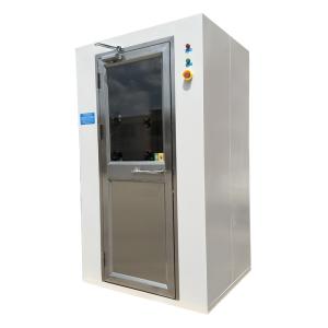 Single-Person Air Shower | Double Jets & 201 Stainless Steel | Compact ISO