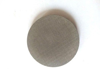 Black Disc Sintered Metal Filter 304 Stainless Steel Out Diameter 5-600mm