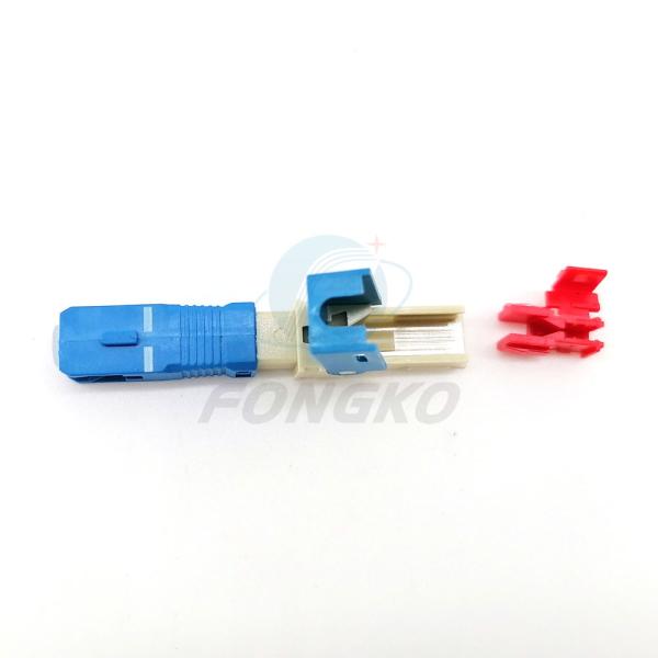 Waterproof SC UPC Fiber Optic Quick Connector for Fusion Splicer