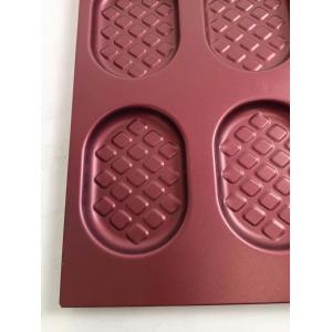 9 Cavity PTFE Al Steel Waffle Baking Tray Pan 0.8mm thickness