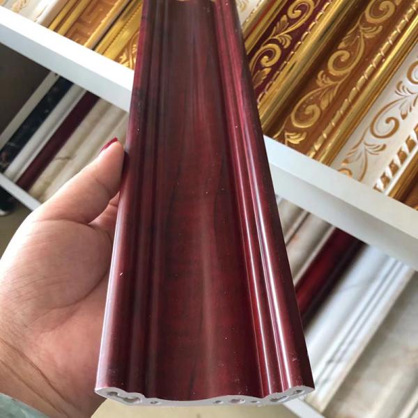 Waterproof Wearproof Rectangular SPC Decorative Lines 2000*100*3mm