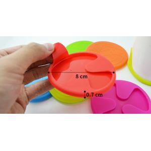 New Arrival Useful Fationable Silicone Goblet mat Silicone Drink Coasters