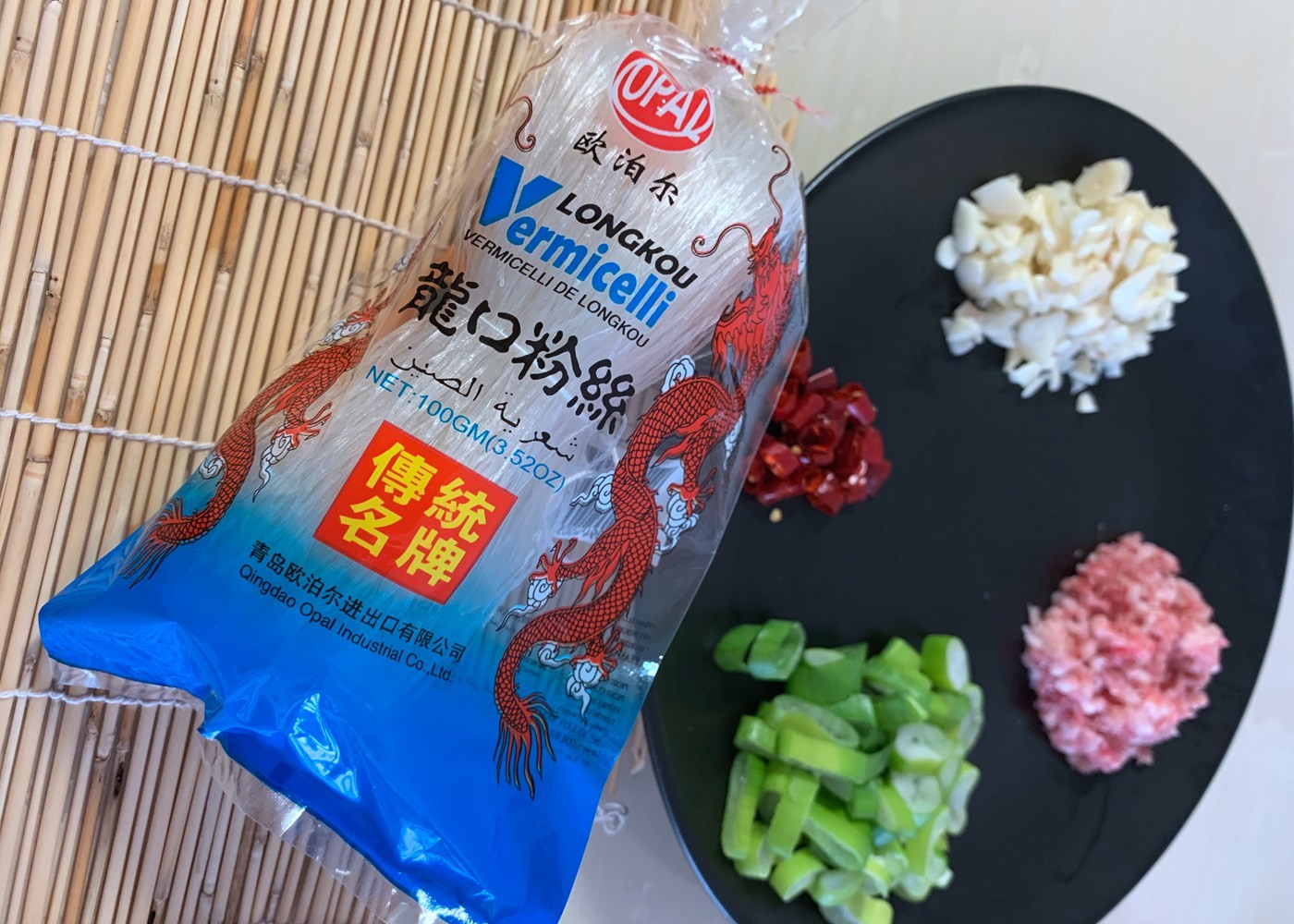 Buy 8.82oz 250g Lungkow Longkow Chinese Dried Green Bean Vermicelli at wholesale prices
