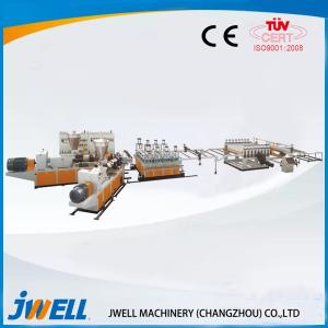 Jwell pvc semi-skinning foam board extrusion line SJZ 92/188 extruder
